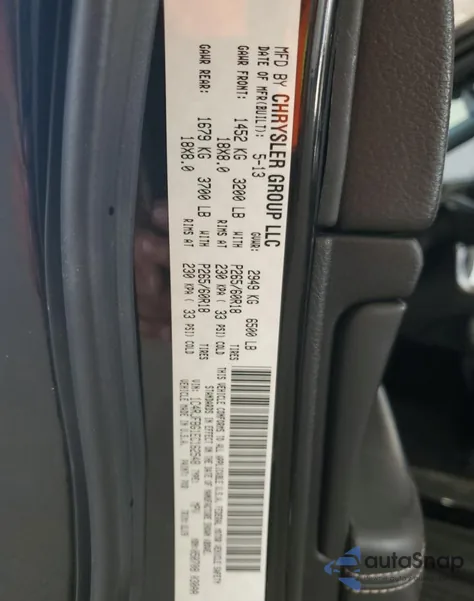 2014 Jeep Grand Cherokee Limited z USA, uszkodzony, nr VIN 1C4RJFBG1EC162548